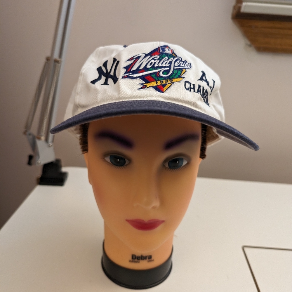 Vintage 1999 MLB New York World Series Hat, Cap, Baseball, Snap Back, Unisex